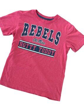 Colosseum Youth Boys Hotty Toddy Ole Miss Rebels Victory Falls Tee Size Medium